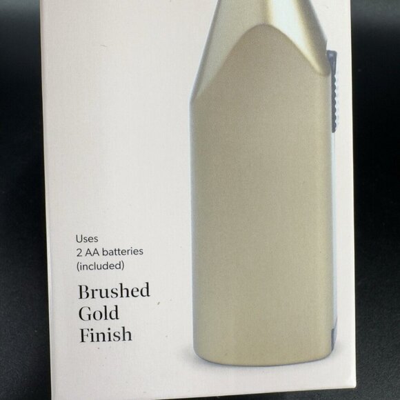 Paris Hilton Milk Frother Brushed Gold Finish 2AA Batteries Included New Box - Picture 3 of 10